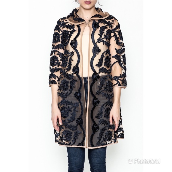 NEW** Garcia Lace Kimono - Picture 3 of 6